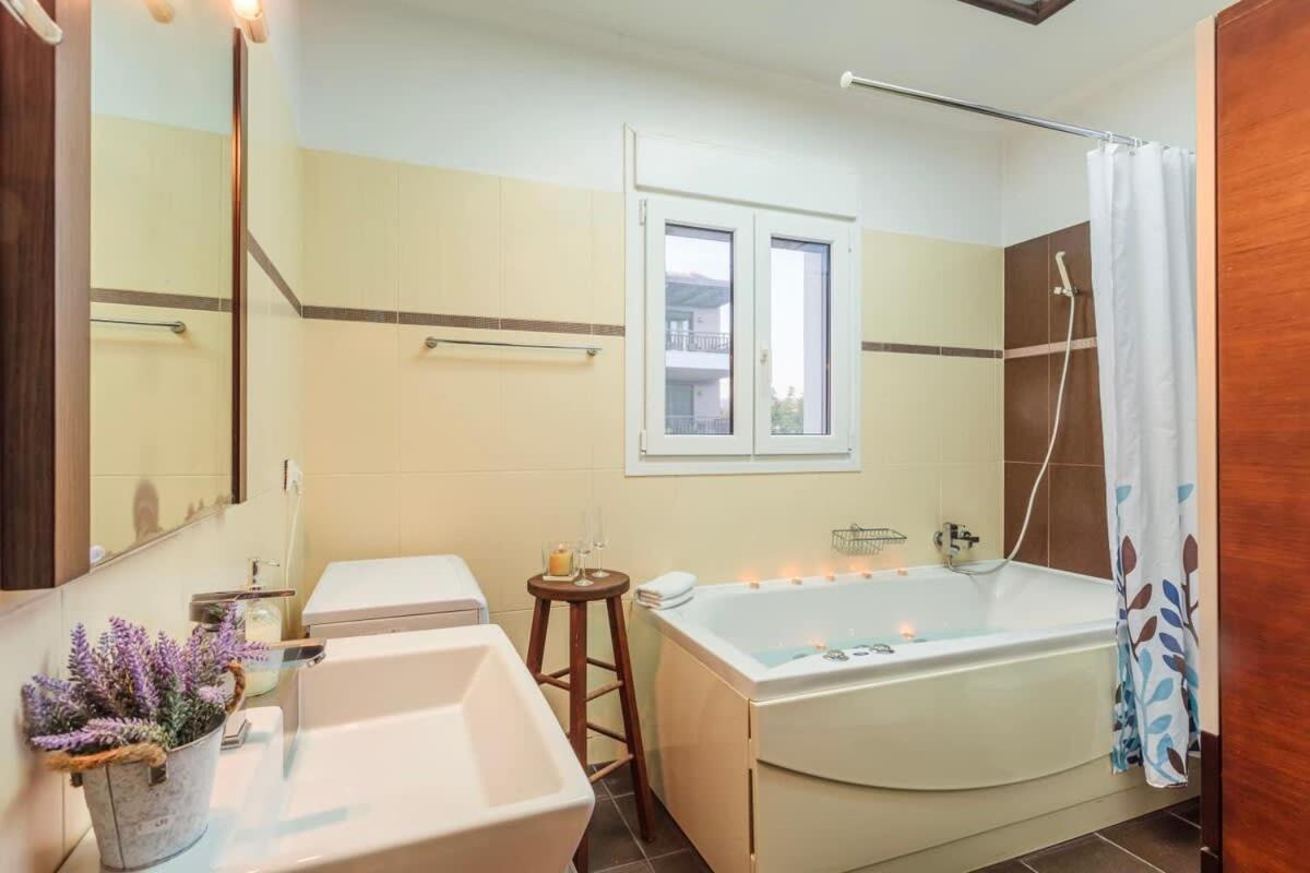 Navarino Captains Villa - Lux Private Pool Retreat Marathopoli Exterior foto