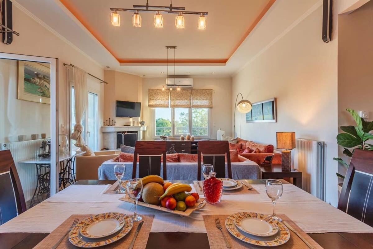 Navarino Captains Villa - Lux Private Pool Retreat Marathopoli Exterior foto