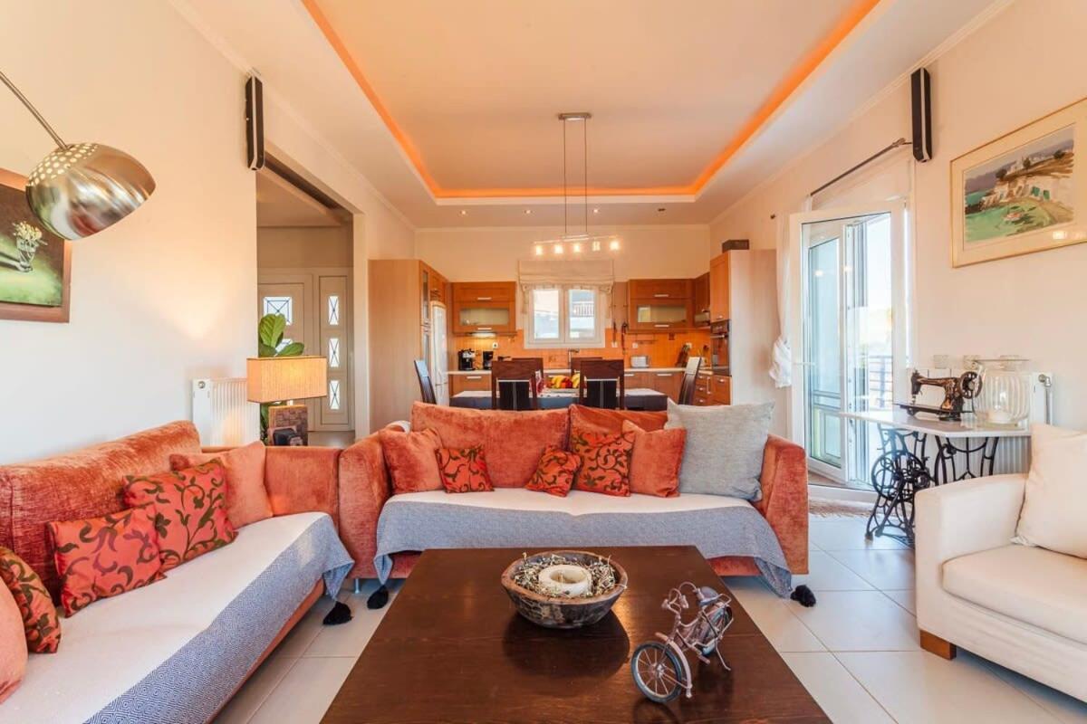 Navarino Captains Villa - Lux Private Pool Retreat Marathopoli Exterior foto