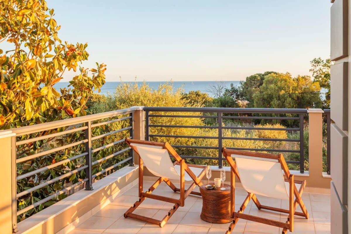 Navarino Captains Villa - Lux Private Pool Retreat Marathopoli Exterior foto