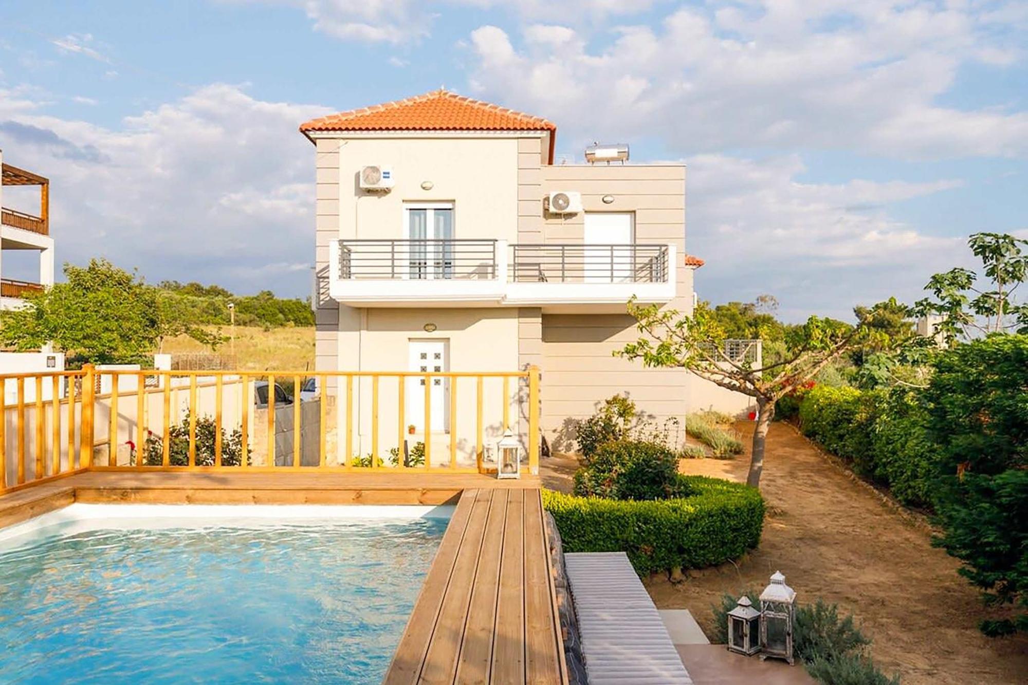 Navarino Captains Villa - Lux Private Pool Retreat Marathopoli Exterior foto